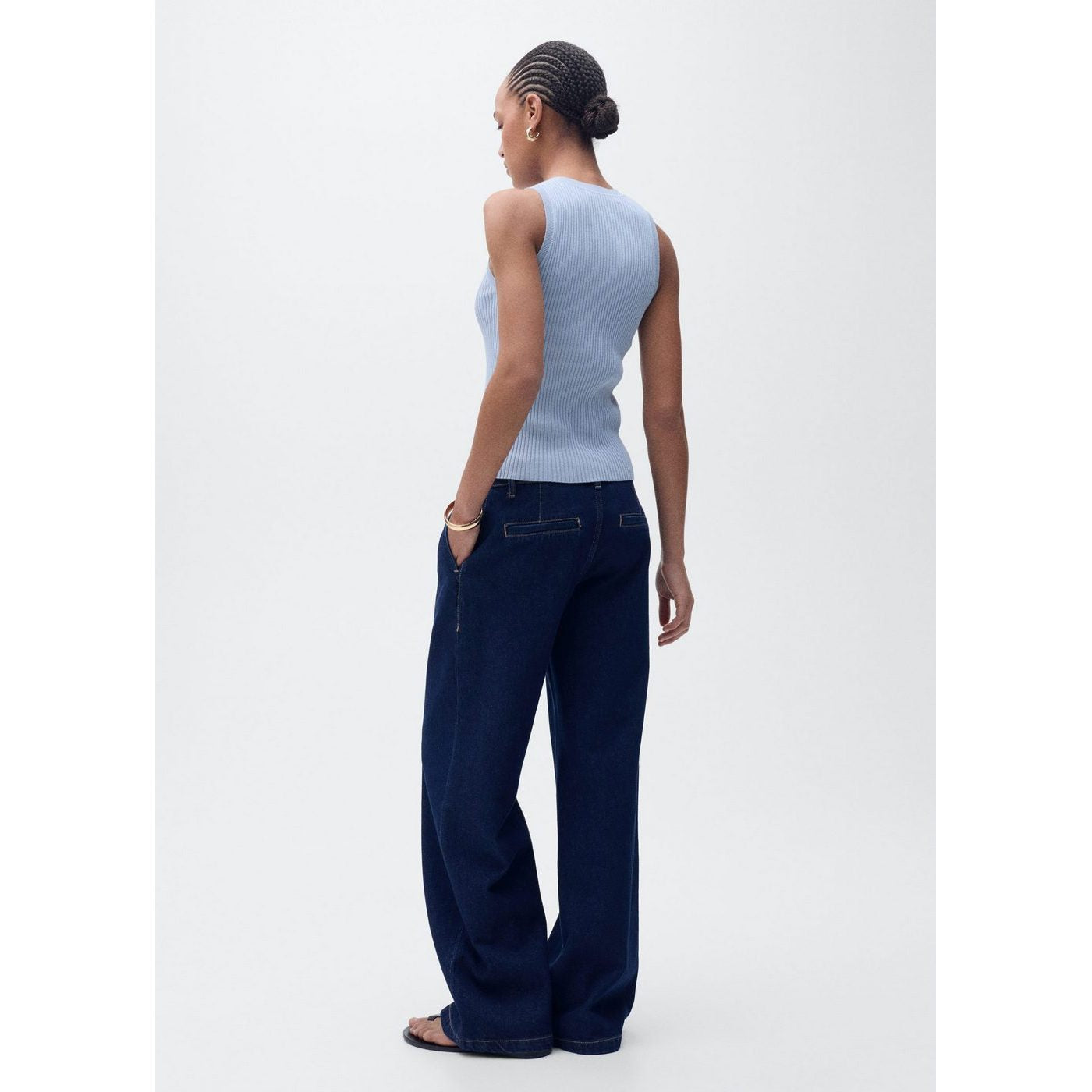 Bugambi Top - Sky Blue