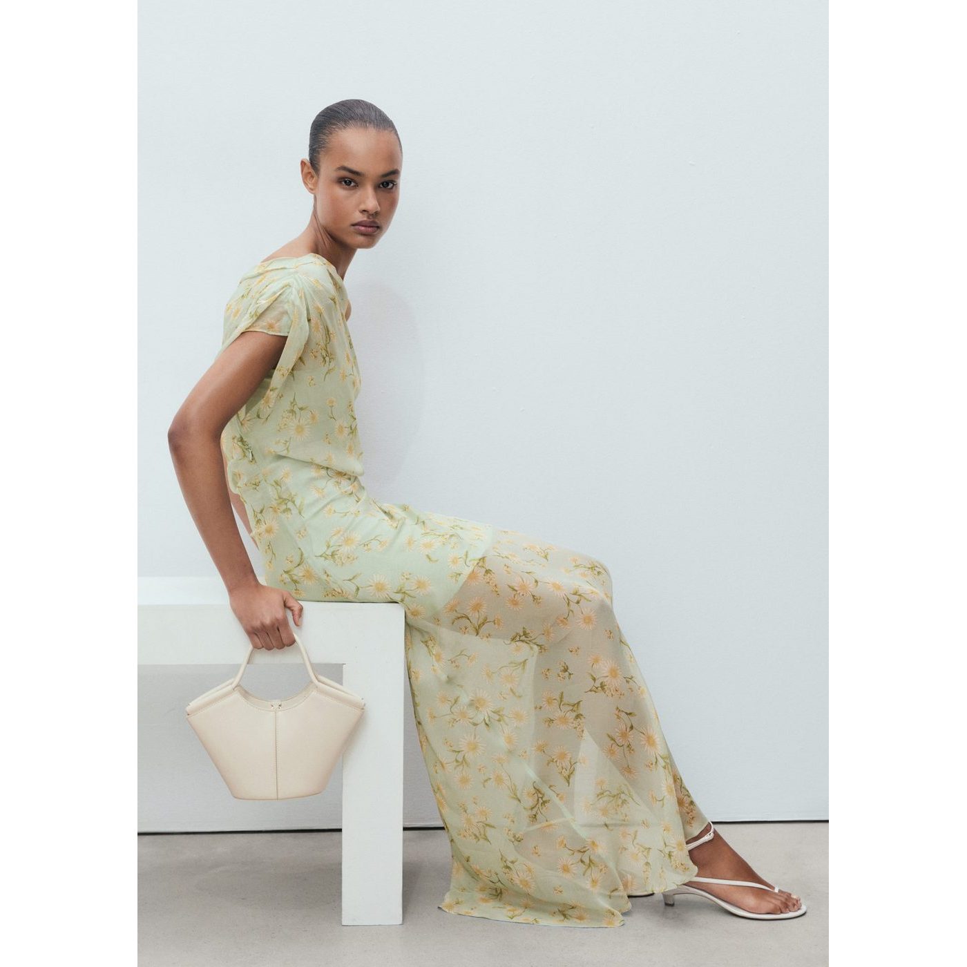 Donna Dress - Pastel Green