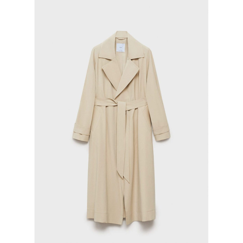 Taxi Trench Coat - Light Grey/Pastel
