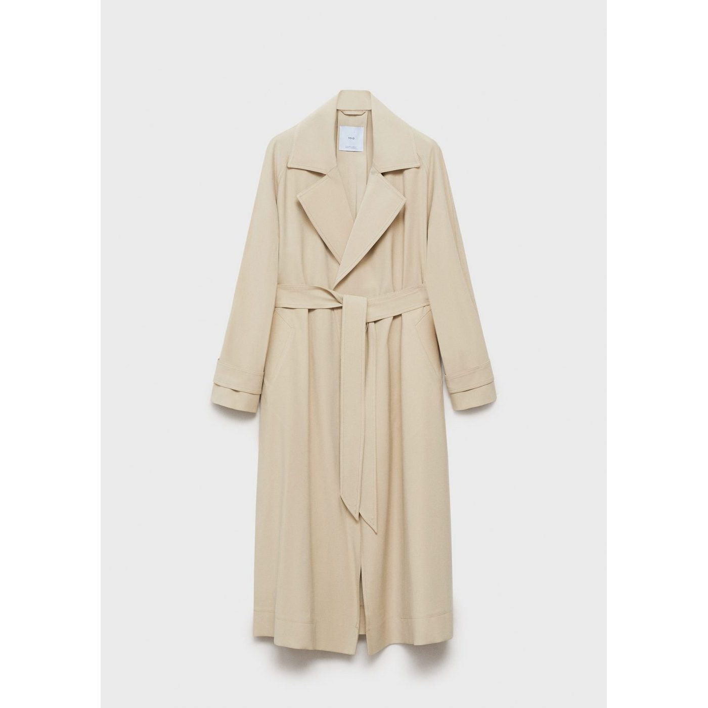 Taxi Trench Coat - Light Grey/Pastel