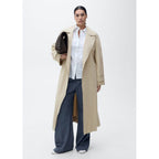 Taxi Trench Coat - Light Grey/Pastel