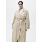 Taxi Trench Coat - Light Grey/Pastel