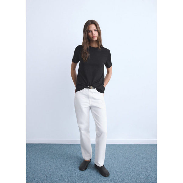 Normal Waist Straight Jeans