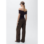 Olive Trousers - Brown