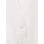 Gilet De Costume Droit En Lyocell