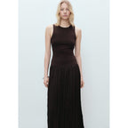 Parrot Dress - Brown