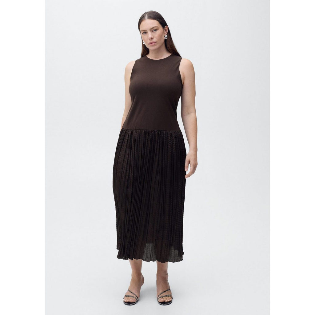 Parrot Dress - Brown