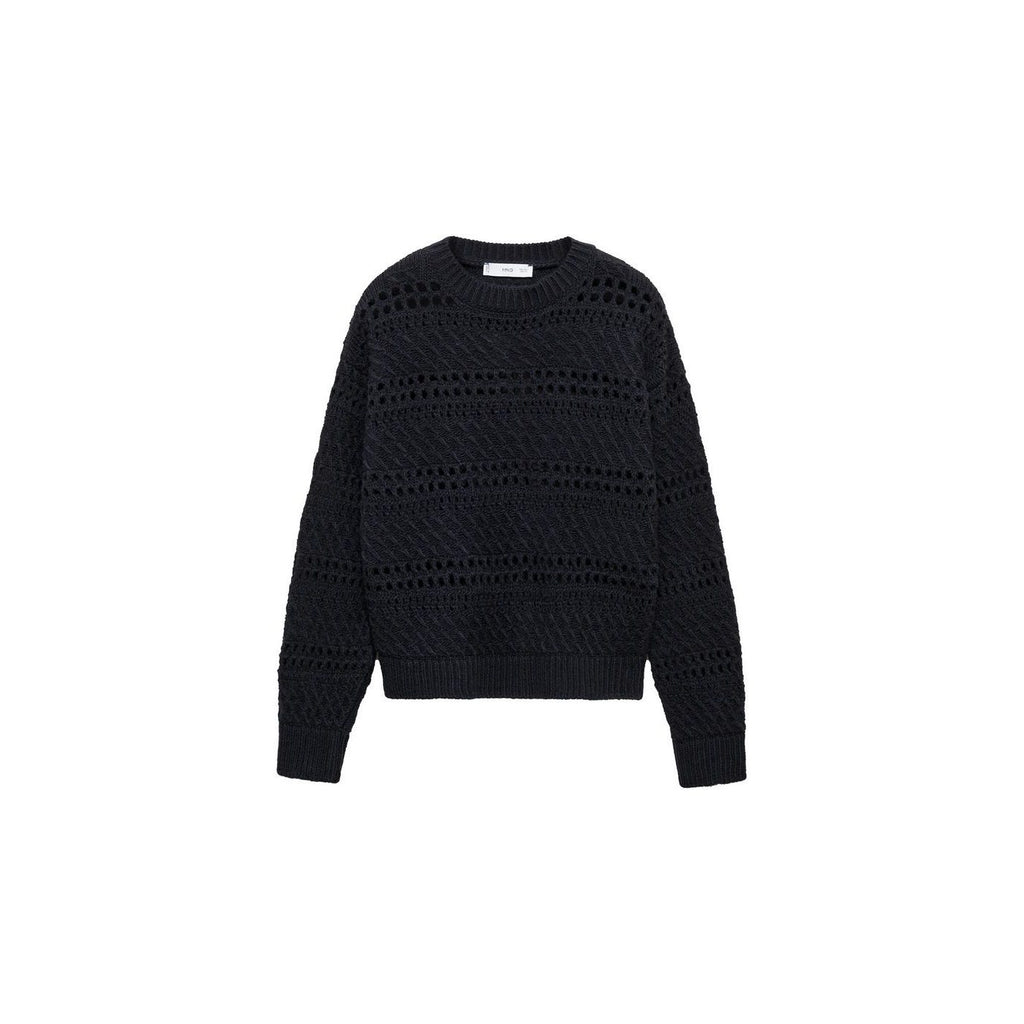 Pull En Maille Ajourée