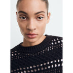 Pull En Maille Ajourée