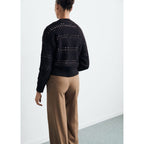 Pull En Maille Ajourée