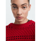 Pull En Maille Ajourée