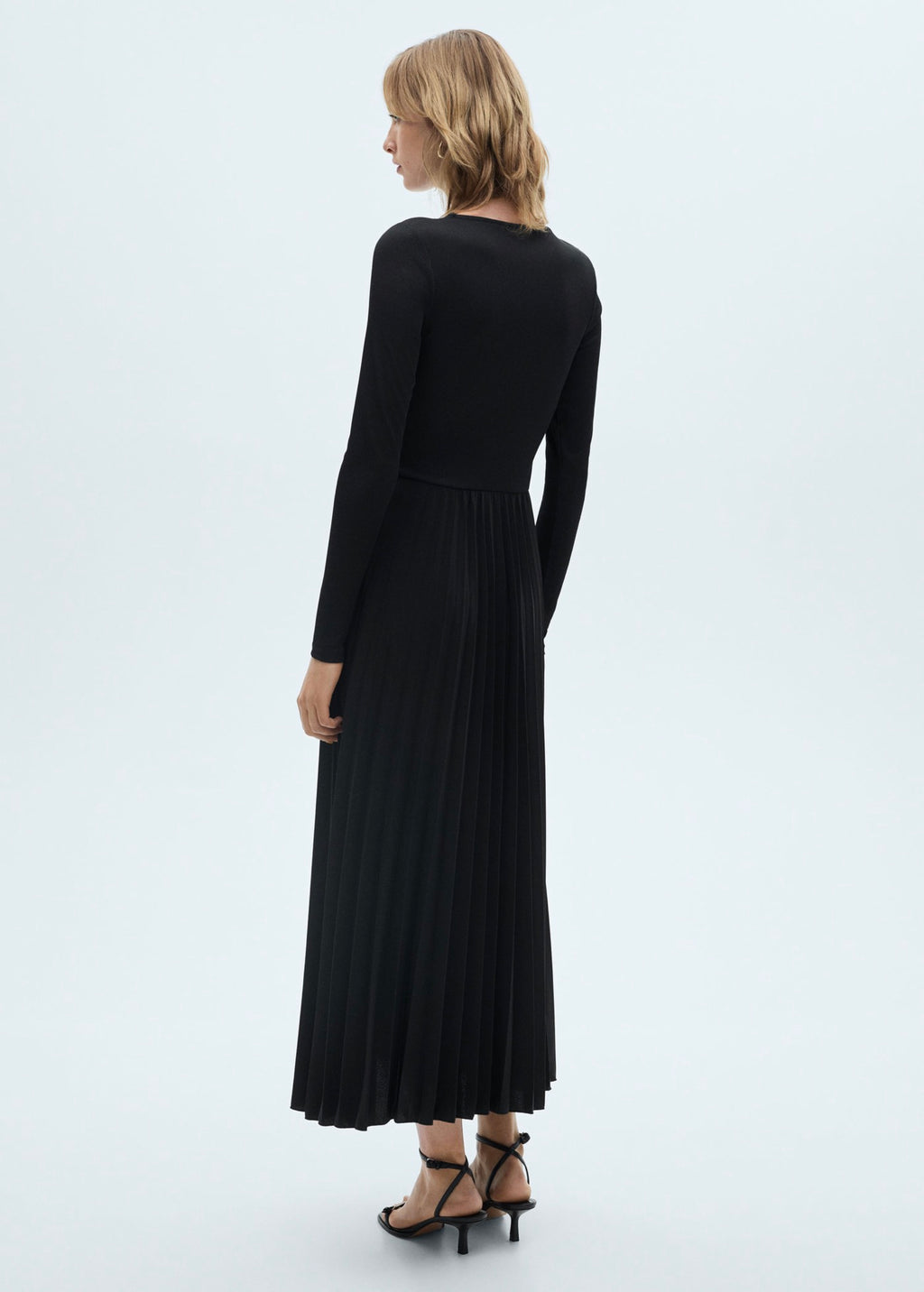 Robe Évasée Plissée