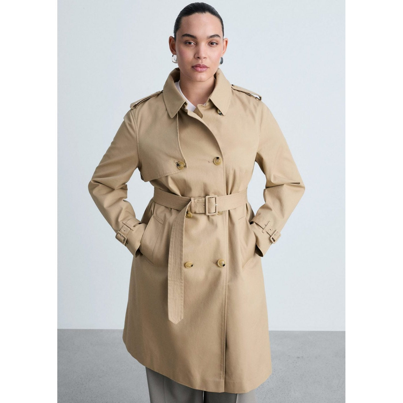 Polana Trench Coat - Beige