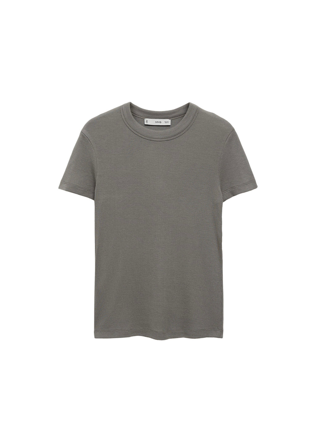 T-Shirt Manches Courtes Cintré - Light/Pastel Brown