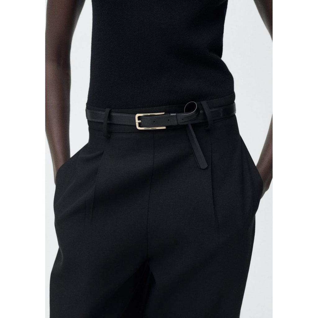 Combinaison À Ceinture Tissu Combiné