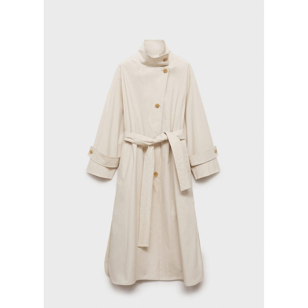 Gabardina Biscuit - Gris claro/Pastel
