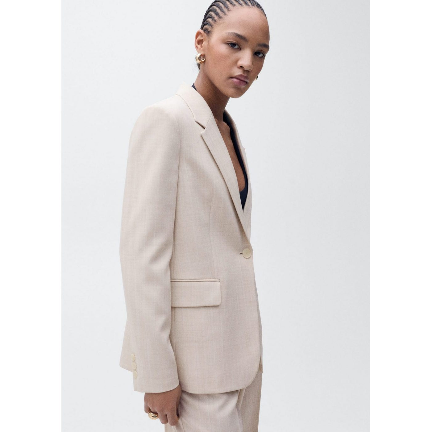Lou Jacket - Nude