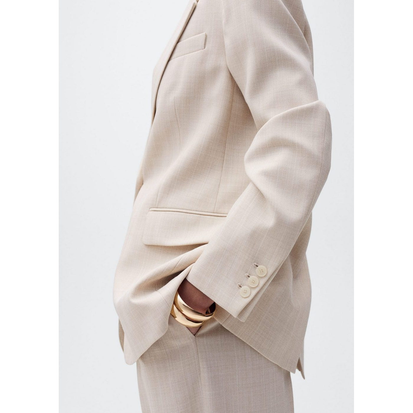 Lou Jacket - Nude