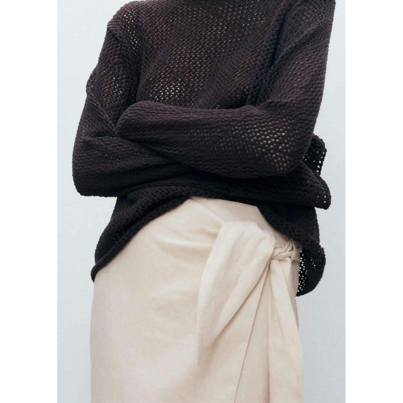 Pareo Skirt - Light Grey/Pastel