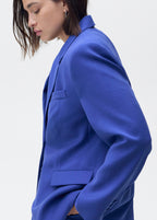 Structured Suit Blazer - Blue