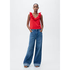 Top Volant - Red