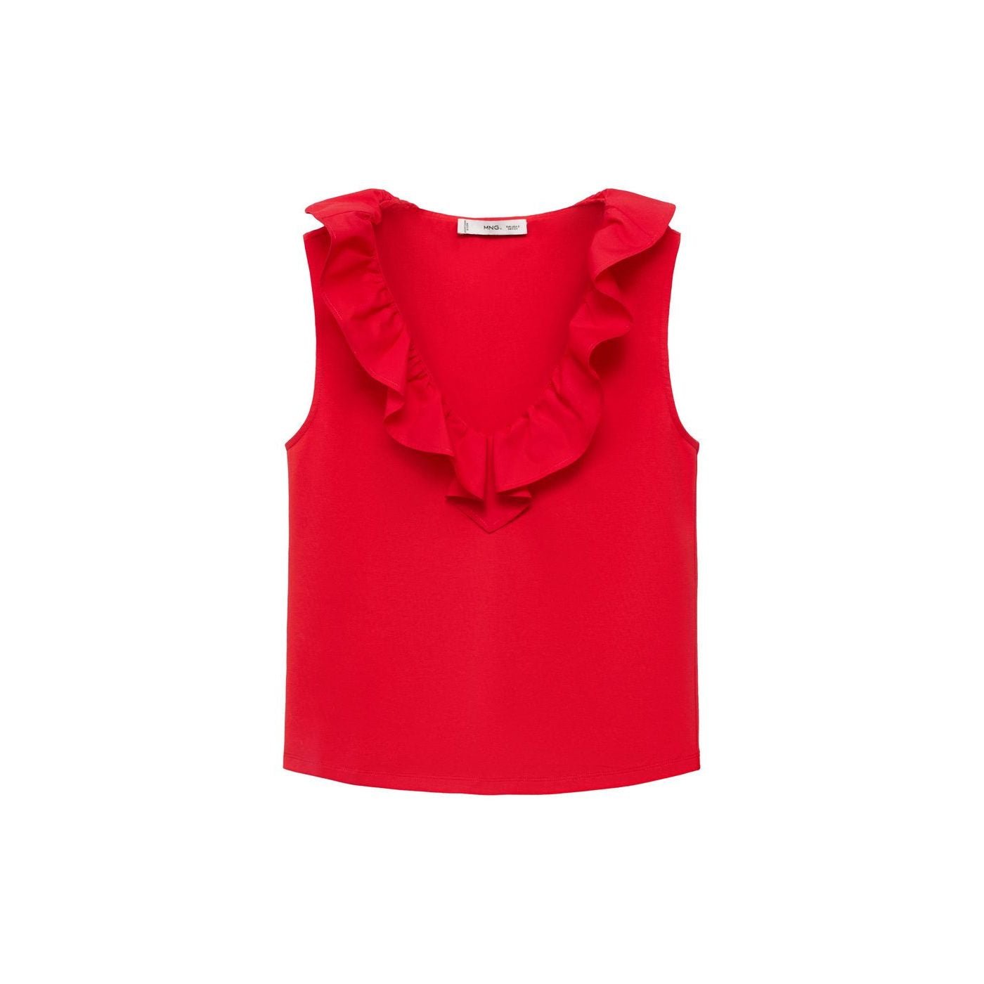 Top Volant - Red