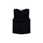Top Volant - Black