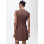 Robe Texturée Drapée