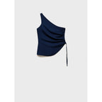 Creta Top - Navy Blue