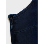 Creta Top - Navy Blue