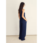 Creta Top - Navy Blue