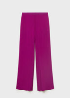 Pantalon Droit Fluide - Purple