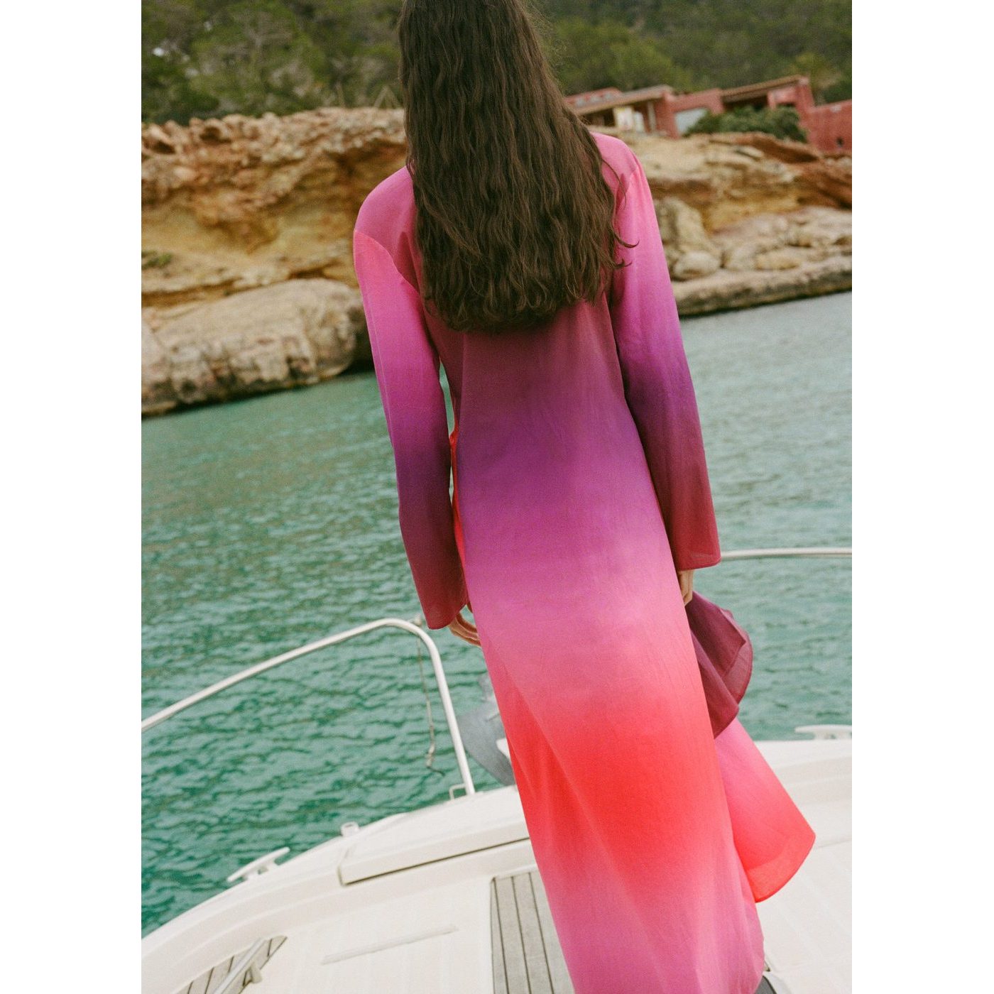 Ombre Dress - Pink
