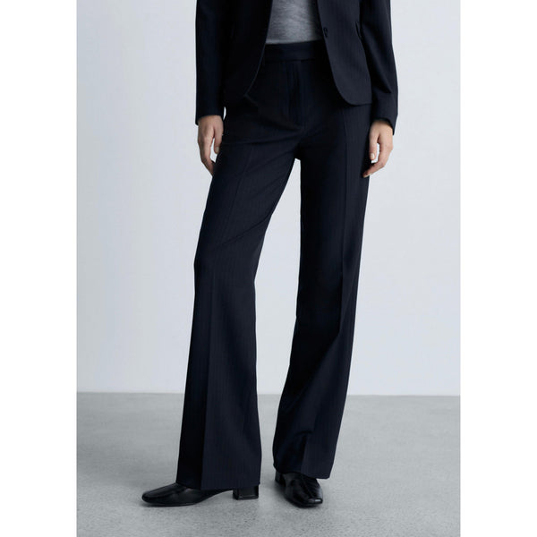 Pantalon De Costume Fines Rayures