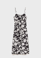 Robe Bretelles À Fleurs