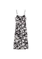 Robe Bretelles À Fleurs