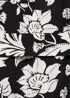 Robe Bretelles À Fleurs