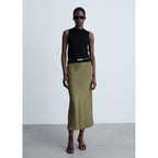 Bos-W Skirt - Khaki