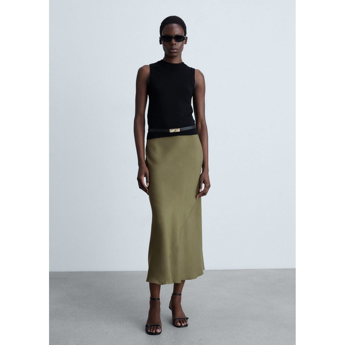 Bos-W Skirt - Khaki
