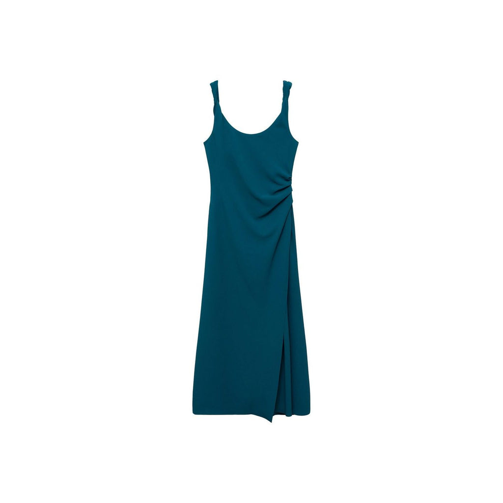 Aqua Dress - Petrol Blue