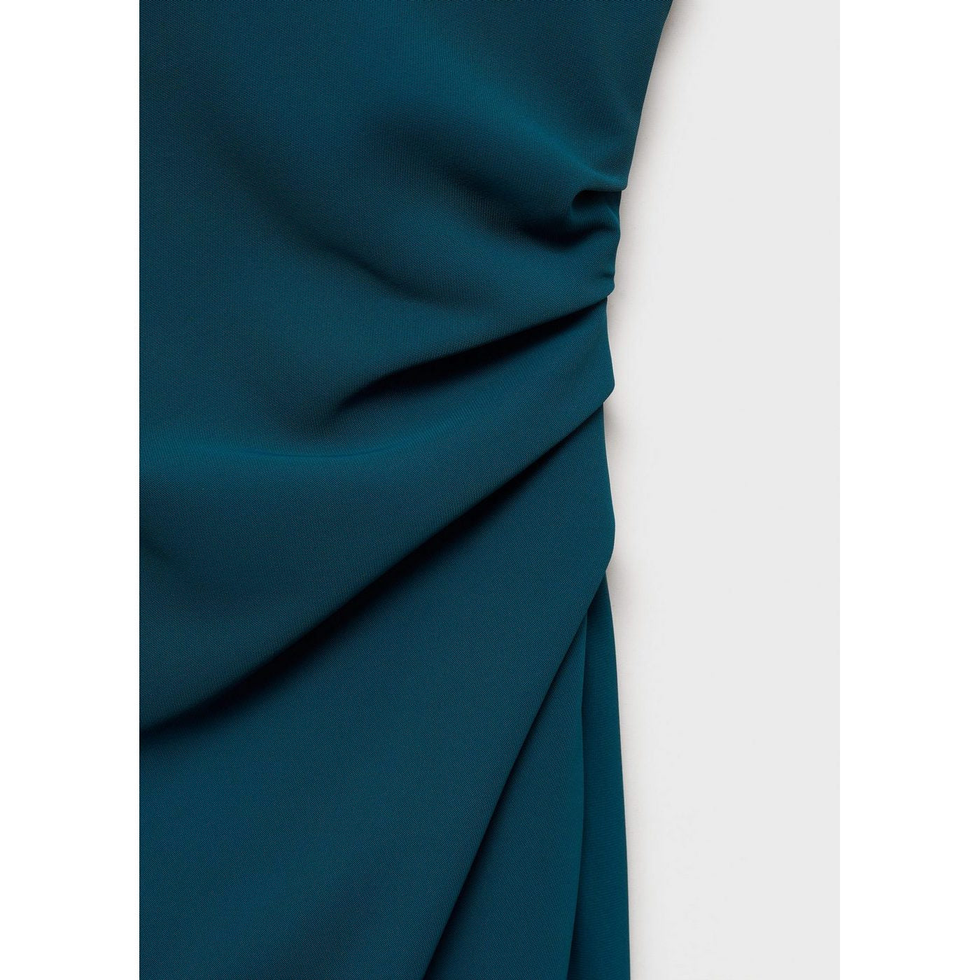 Aqua Dress - Petrol Blue
