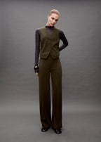 Pantalon Droit Maille