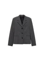 Blazer Costume Droit À Boutons