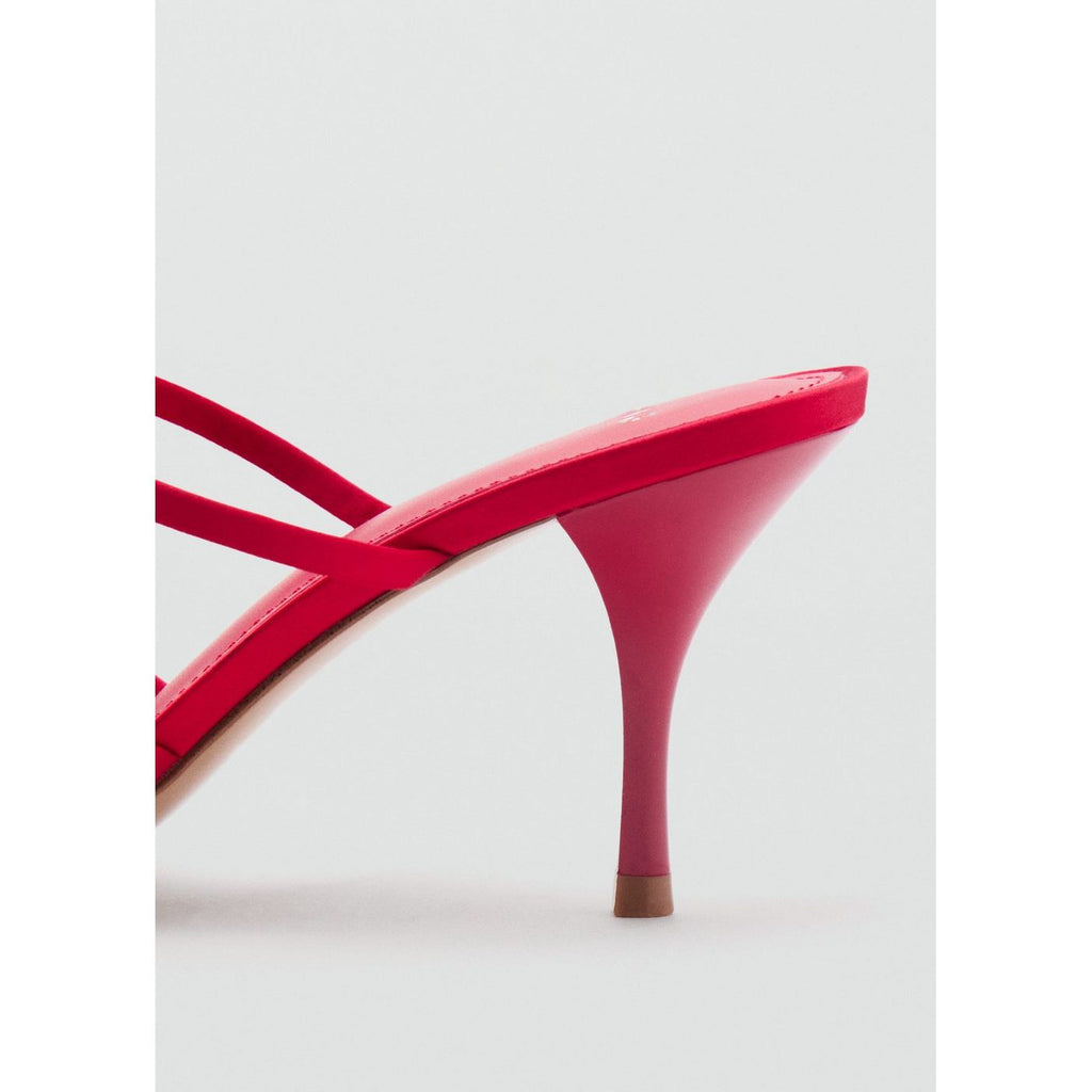 Merlot Sandals - Red