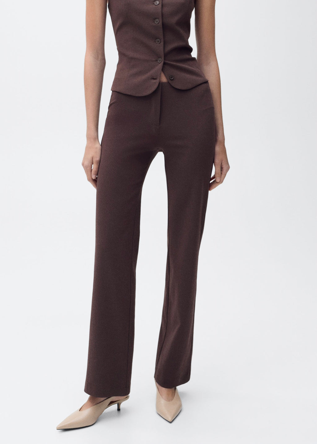 Pantalon Droit Costume