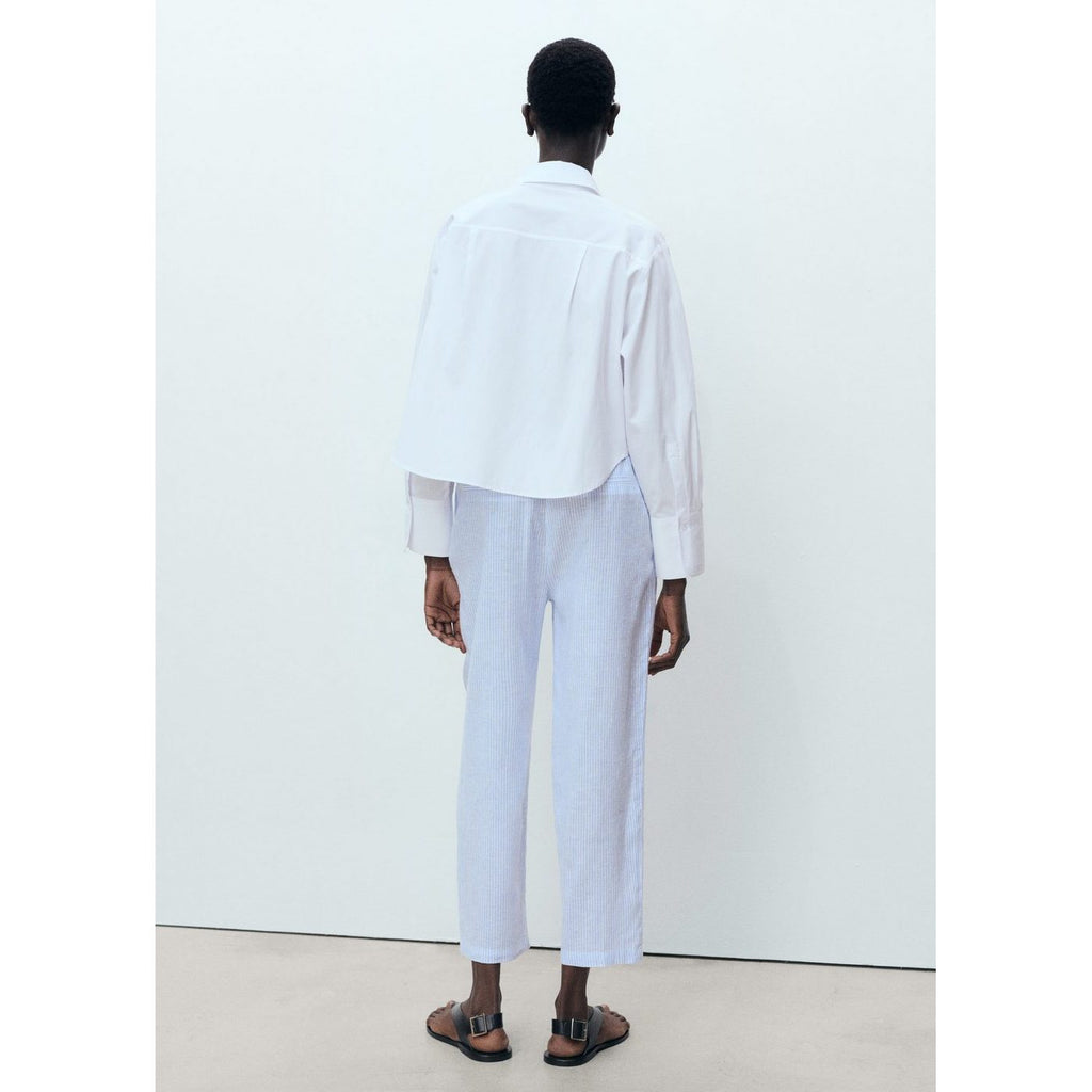 Pantalon Droit Lin