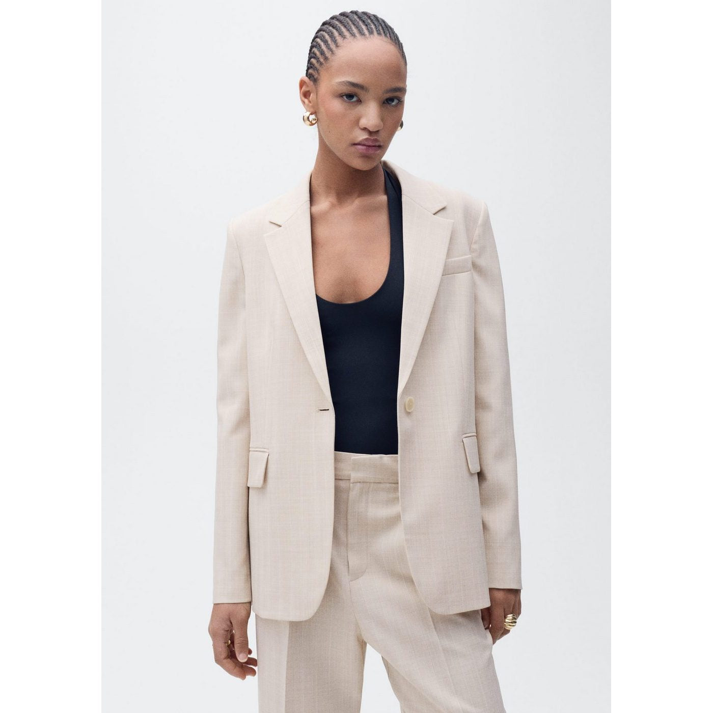 Pantalon Droit Costume