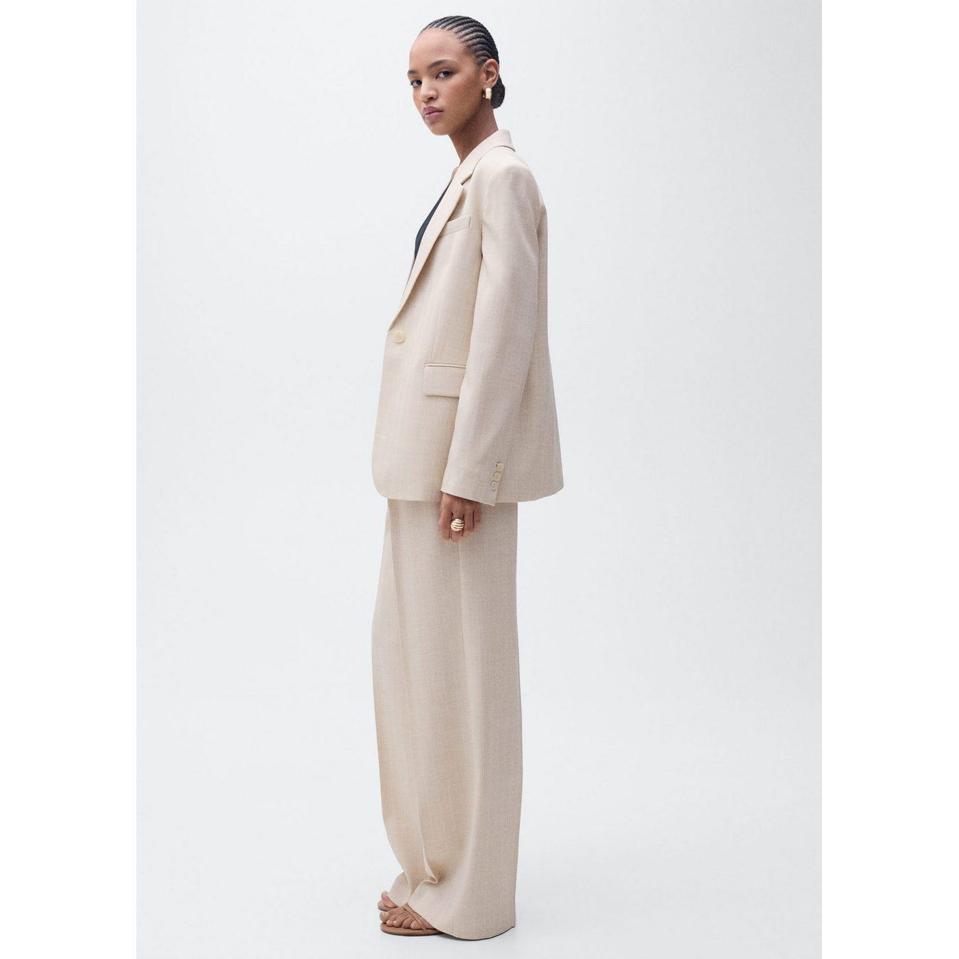 Pantalon Droit Costume