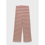 Pantalon Maille En Imprimé Géométrique