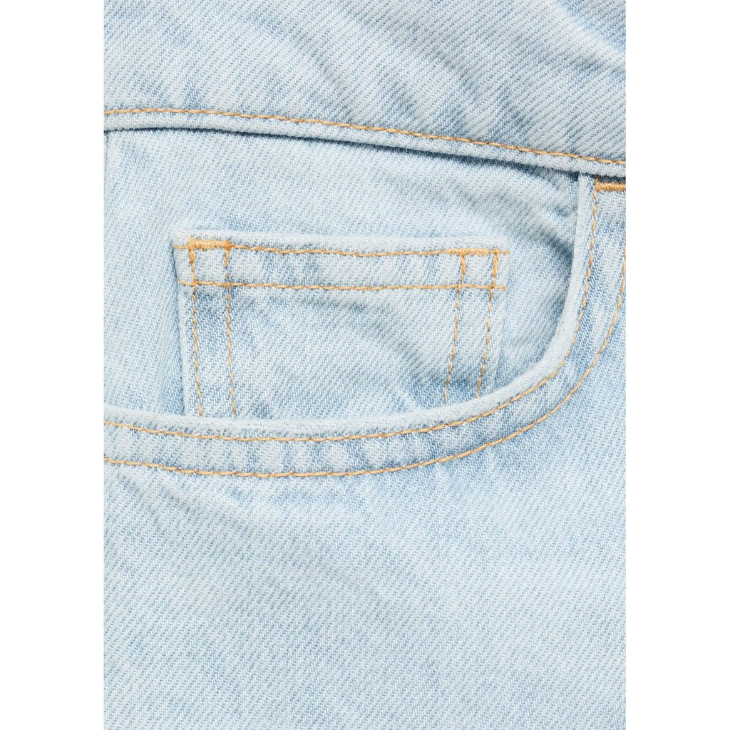 Mom Shorts - Light Blue